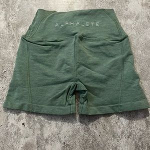 Alphalete Revival Shorts - Jade Green